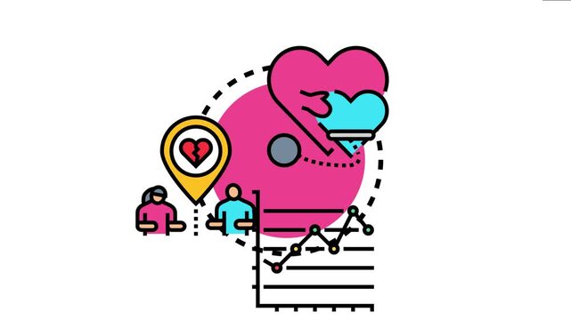 People interacting online are navigating emotional connection and separation. Establishing a healthy digital boundary for personal well being. Growth. And connection in public spaces