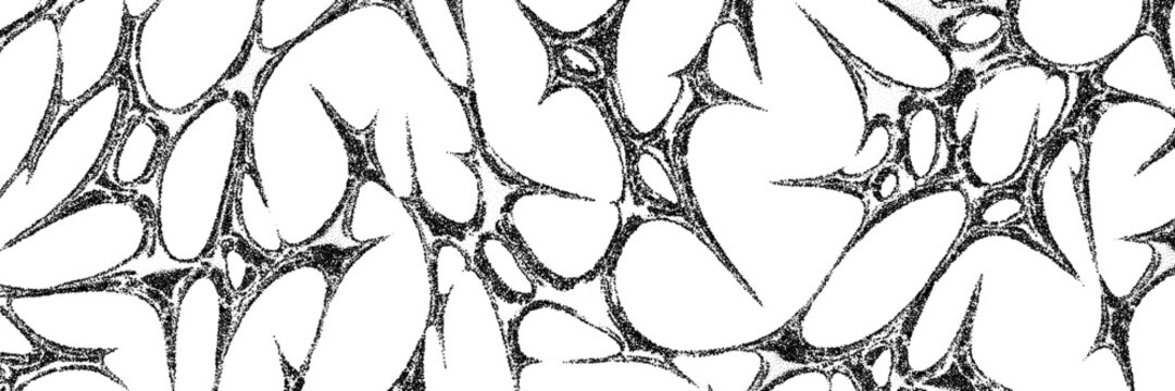 Y2k neo-tribal graphic shape background. Hand drawn cyber sigilism tattoo element. Aesthetic of 90s, 2000s. Vector illustration.
