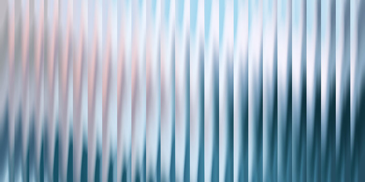 Vertical blurry stripes in shades of blue, white, and soft pink, abstract background texture
