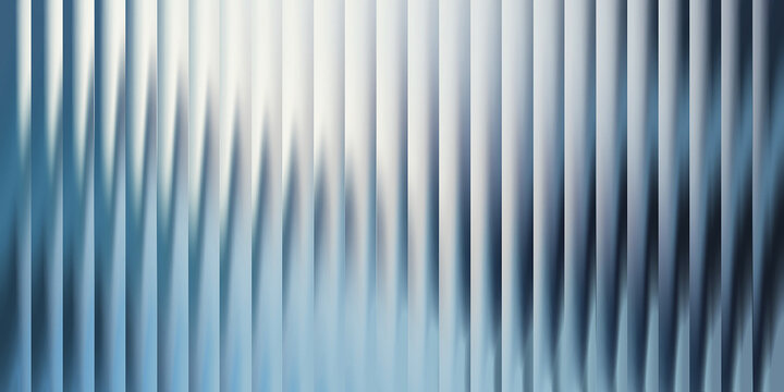Abstract background, with vertical stripes, gradient blue and, white light reflections