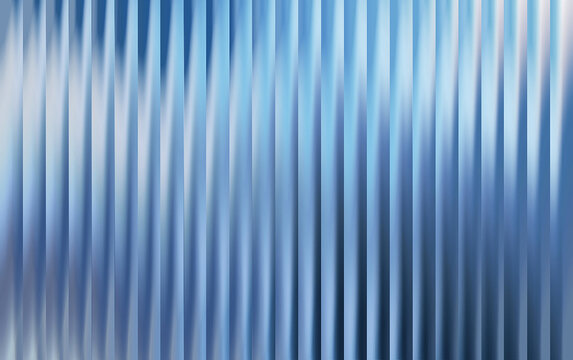 Abstract background, with vertical blue, and white stripes, soft gradient light effect