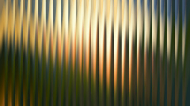 Vertical blurred stripes with gradient transitions of gold, white, and dark blue tones