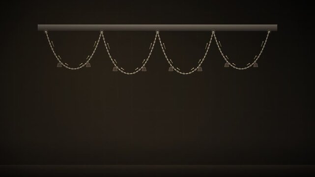 Hanging Chain Catenary Inverting Into Stone Arch Arcade Architecture Transformation