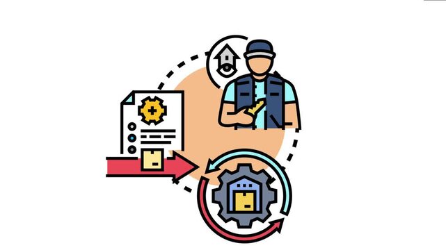 Maintenance technician managing property assets, overseeing repairs, and executing a cyclical workflow for operational upkeep and timely service delivery