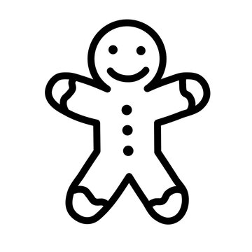 christmas gingerbread man
