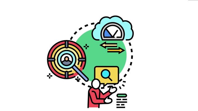 Omnichannel performance metrics measuring customer experience and data analysis across different channels, optimizing business strategy and communication effectiveness