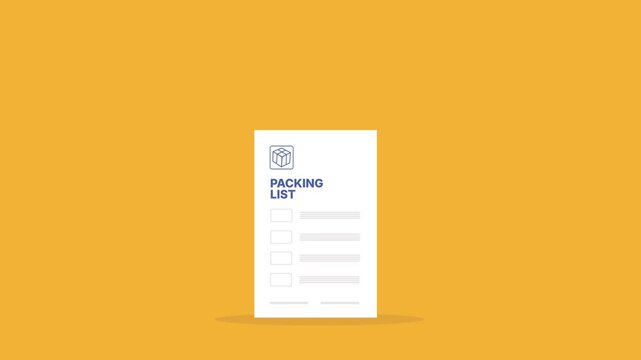 Packing List