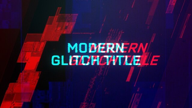 Modern Glitch Title
