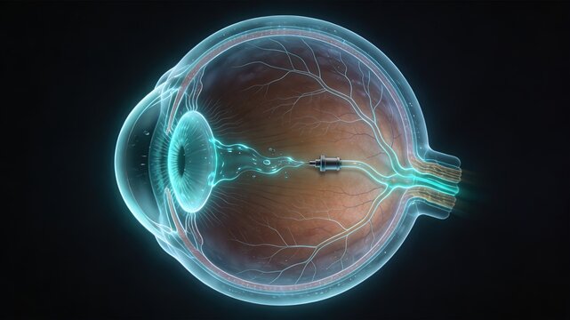 Glaucoma Drainage Valve Implant