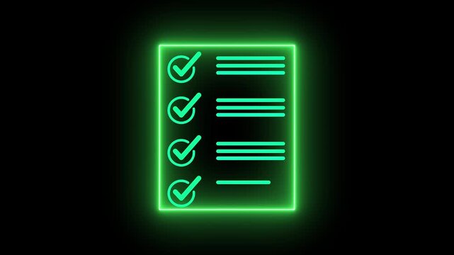 Professional entrepreneur businessman working in office check checklist form document report checkbox questionnaire task to-do list survey choice management quality control concept.4k video
