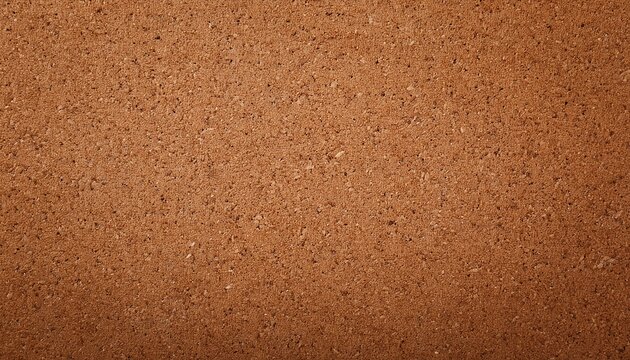 brown vintage corkboard texture background with copy space and smooth grain surface