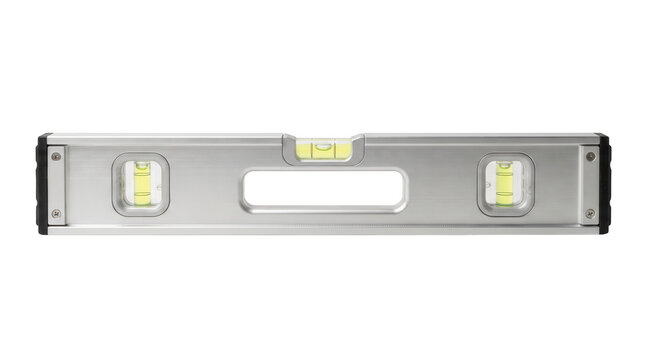 Precision spirit level tool with illuminated bubble for construction and carpentry work