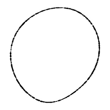 Hand-drawn black scribble frame&mdash;use for scribbles, frames, copy space, emphasis, etc