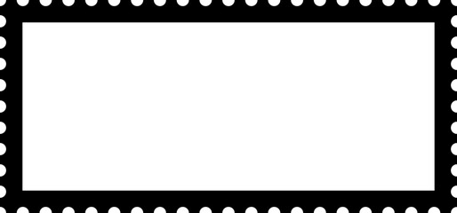 Fototapeta premium Rectangle stamp frame