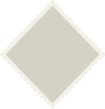 Postal background sticker