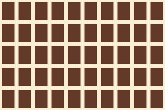 Postage stamps pattern