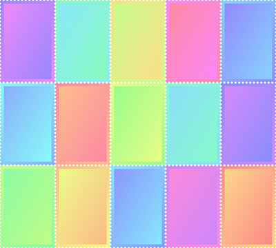 Disco postal pattern