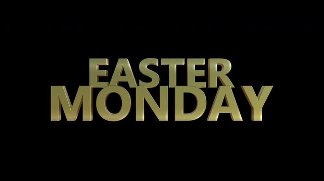 EASTER MONDAY