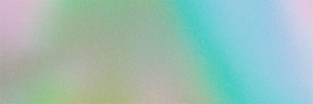 Soft pastel gradients blend across a fine mesh of tiny dots in a wide panoramic format. Graphic designers apply the subtle texture to website headers and modern digital marketing assets.