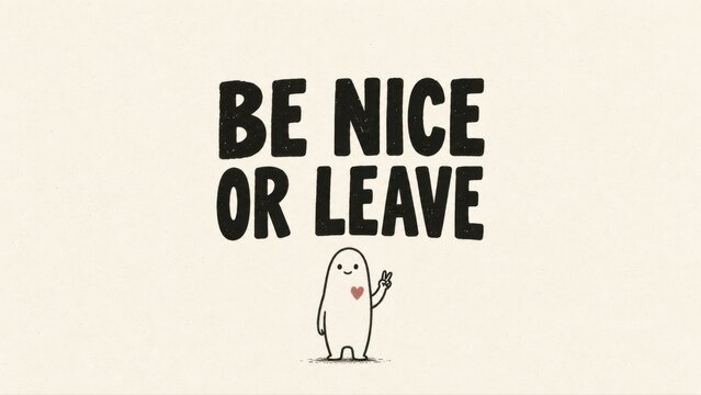Be nice or leave a note