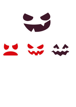 Halloween, Rosto, Abobora, Monstro