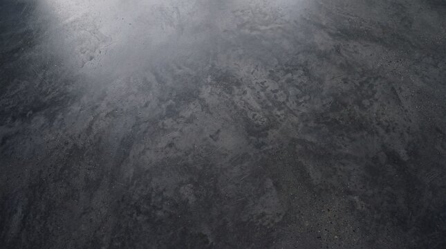 Dark Gray Polished Concrete Floor Texture Background