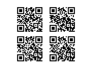 Fototapeta premium Minimalist black QR code icon set, digital square barcode vector collection, modern scan code template for mobile payment and marketing
