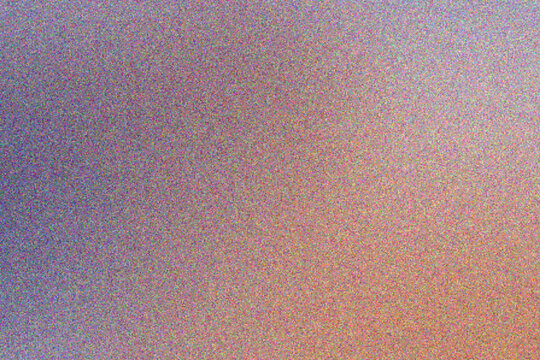 Soft periwinkle and rust color blend with blurred gradient and coarse granular texture for an abstract decorative background