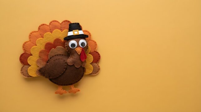 A charming whimsical and colorful thanksgiving turkey craft project perfect for celebrating the autumn holiday with family and friends