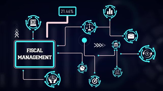 Interactive fiscal management platform featuring public expenditure tracking, government tax metrics, and national budget allocation