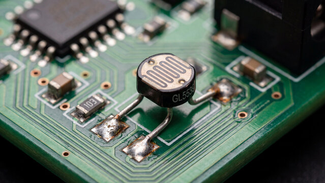 Light Dependent Resistor Photoresistor PCB Component   