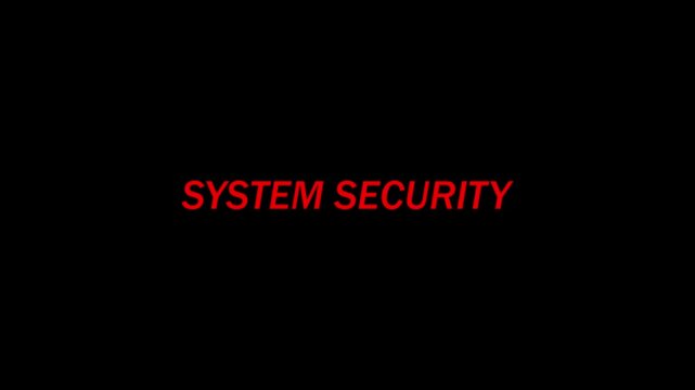 cyber protection computer security and safety in internet animation tracing the track to a specific address on the map. Security system locate place search and direction icon on dark background.