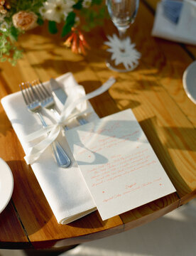 Wedding Dinner Menu