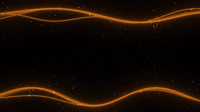 Abstract Cosmic Space Background with Glowing Stars, Galaxy, Nebula, Particles and Light in a Dark Blue Universe Sky Illustration