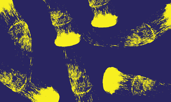 yellow and blue paint splashes background