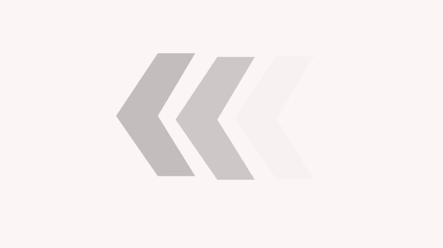 Light grey arrows pointing left on a soft neutral background a sequence of arrow shapes towards the left