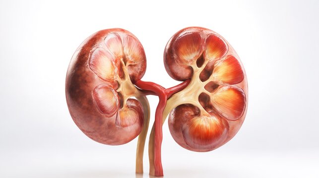 Kidney Cancer and Renal Tumor Concept for Cancer Diagnosis, Medical Imaging, Oncology Treatment and Patient Care in Modern Healthcare