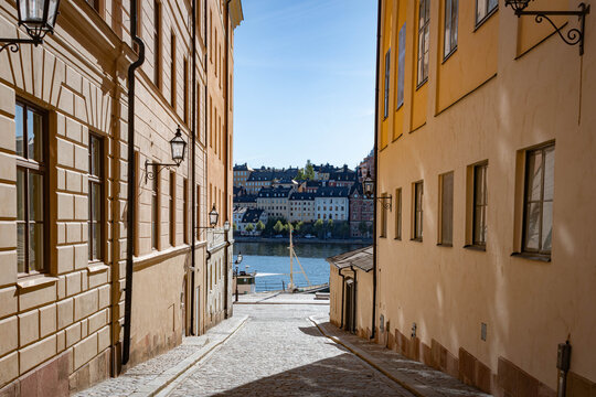 Sweden Stocholm September 24 2026 - Gamla stan district of Stockholm, Sweden.