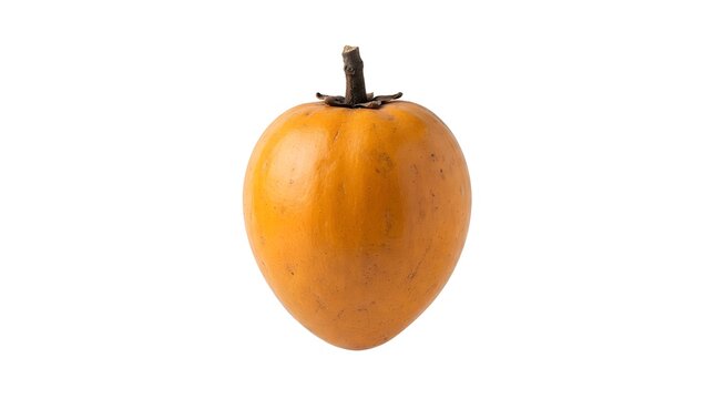 Fresh Canistel Fruit Isolated on White Background, Pouteria campechiana, Eggfruit, Yellow Tropical Fruit for Healthy Diet and Culinary Use