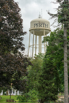 Water Tower in Perth, Ontario, Canada