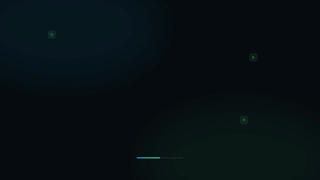 E Learning Course Platform Background Animation for Online Education and Digital Training