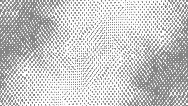 monochrome halftone wave pattern abstract dotted texture for retro pop art overlay comic design background backdrop