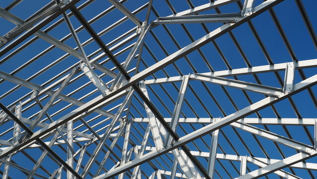 Light Steel Roof Truss Frame