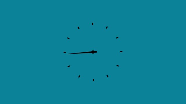 Clock spinning, watch animation on transparent background with alpha channel. Clock icon flat style 24 hours day fast speed with moving timer clock rotation See Less