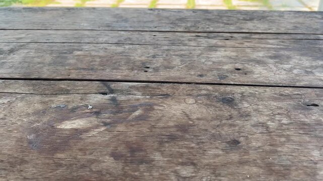 Abstract macro texture of weathered rustic wood planks background