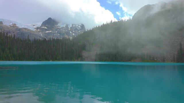 4K Video of Middle Joffre lake, British Columbia