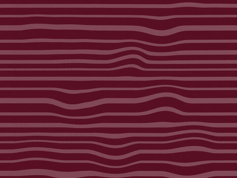 Abstract Burgundy Wave Lines on Dark Red Background