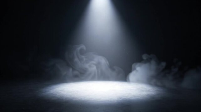 Abstract spotlight background glowing light of spotlight illuminated