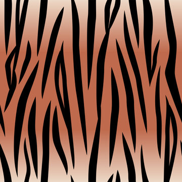 Minimalistic tiger skin seamless vector image