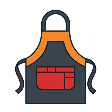 Apron with pocket